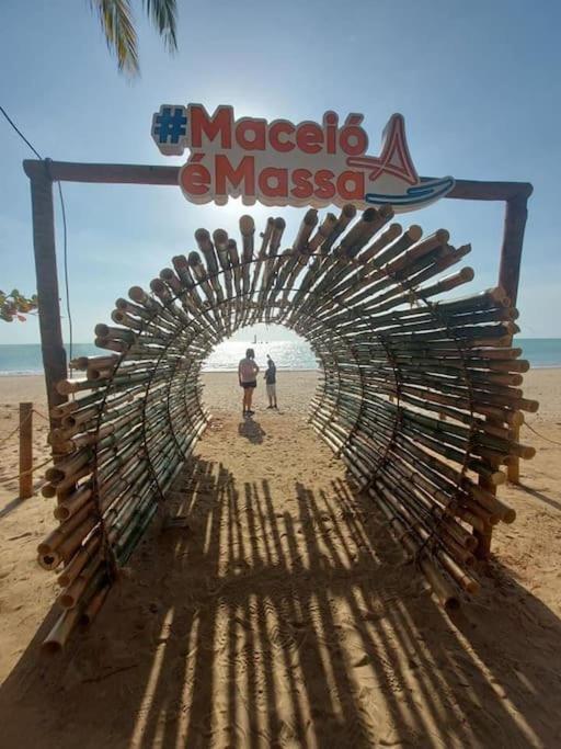 Apartamento Encantador Na Beira-Mar De Maceio Bagian luar foto